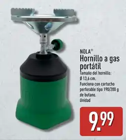 ALDI Nola hornillo a gas portátil oferta