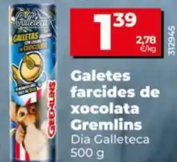 Dia Dia galleteca gremlins galletes farcides de xocolata oferta