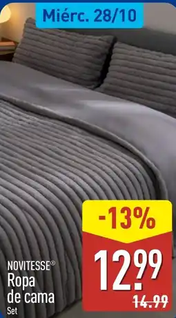 ALDI Novitesse Ropa de cama Set oferta