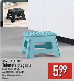 ALDI Home Creation taburete plegable oferta
