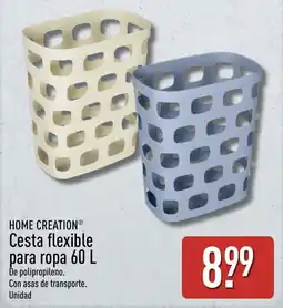 ALDI Home Creation cesta flexible para ropa oferta