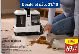 ALDI Ambiano limpiador de tapicería oferta