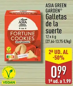 ALDI Asia Green Garden Galletas de la suerte oferta