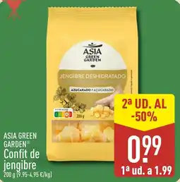ALDI Asia green garden confit de jengibre oferta