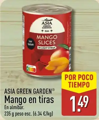 Asia Green Garden mango en tiras
