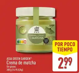 ALDI Asia Green Garden crema de matcha oferta