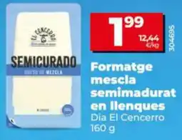Dia Dia El Cencerro formatge mescla semimadurat en llenques oferta