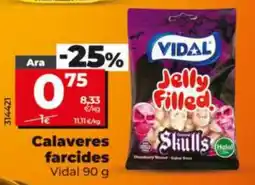 Dia Vidal calaveres farcides oferta