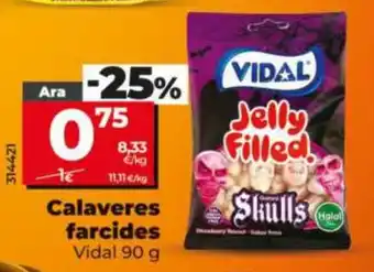 Vidal calaveres farcides