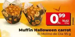 Dia El Molino de Dia muffin halloween carrot oferta