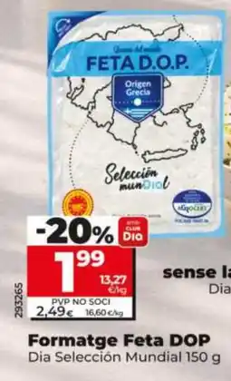 Dia Formatge feta DOP oferta