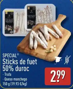 ALDI Special sticks de fuet oferta