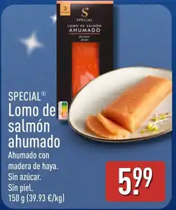 ALDI Special lomo de salmón ahumado oferta