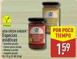 ALDI Asia Green Garden Especias asiáticas oferta