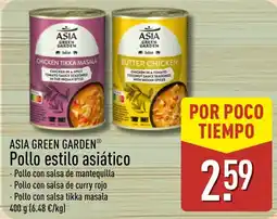 ALDI Asia green garden pollo estilo asiático oferta