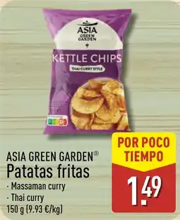 ALDI Asia green garden patatas fritas oferta