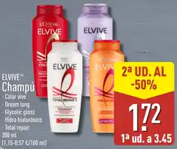 ALDI Elvive champú oferta