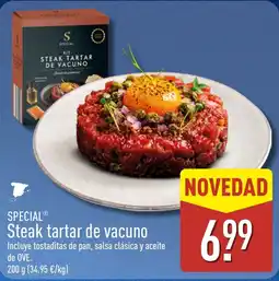 ALDI Special steak tartar de vacuno oferta