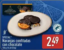 ALDI Special naranjas confitadas con chocolate oferta