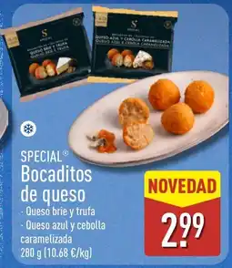 ALDI Special bocaditos de queso oferta
