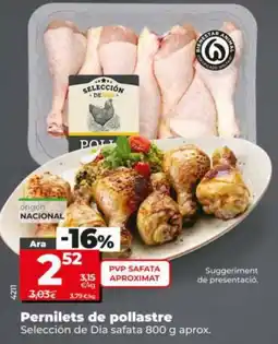 Dia Selección de Dia pernilets de pollastre oferta