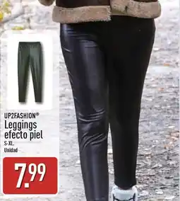 ALDI Up2fashion leggings efecto piel oferta