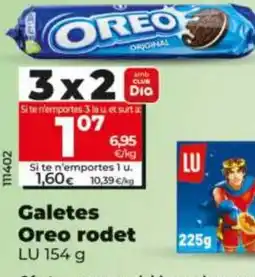 Dia Oreo galetes rodet oferta