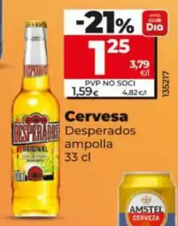 Dia Desperados ampolla oferta