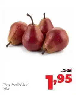 Alimerka Pera bartlett, el kilo oferta