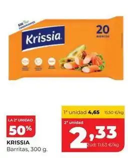 Alimerka Krissia - barritas oferta