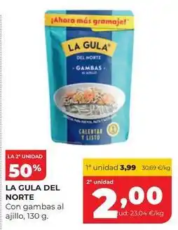 Alimerka La gula del norte - con gambas al ajillo oferta