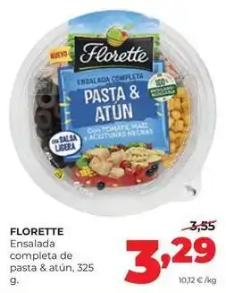 Alimerka Florette - ensalada completa de pasta & atún oferta
