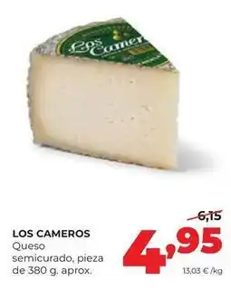 Alimerka Los cameros - queso semicurado oferta