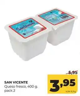 Alimerka San vicente - queso fresco oferta