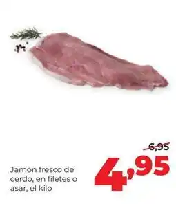 Alimerka Alimerka - jamón fresco de cerdo, en filetes o asar oferta