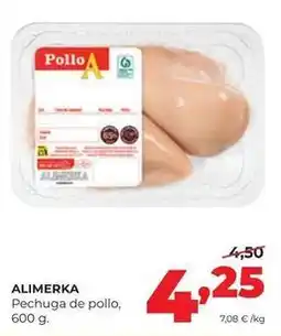 Alimerka Alimerka - pechuga de pollo oferta