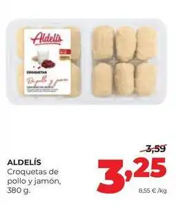 Alimerka Aldelis - croquetas de pollo y jamon oferta