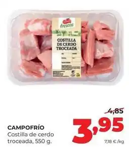 Alimerka Campofrío - costilla de cerdo troceada oferta