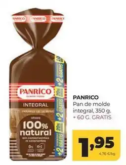 Alimerka Panrico - pan de molde integral oferta