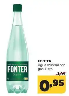 Alimerka Fonter - agua mineral con gas oferta