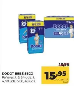 Alimerka Dodot - bebe seco oferta