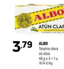 Coviran Albo - tonyina clara oli oliva oferta