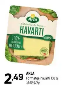 Coviran Arla - formatge havarti oferta