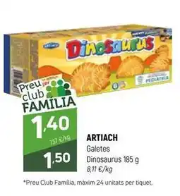Coviran Artiach - galetes dinosaurus oferta