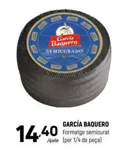 Coviran García baquero - formatge semicurat oferta