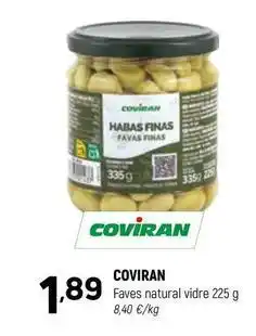 Coviran Coviran - faves natural vidre oferta