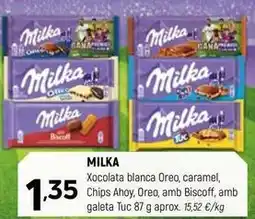 Coviran Milka - xocolata blanca oreo oferta