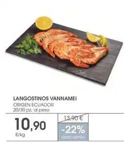 Supermercados Plaza Origen - langostinos vannamei oferta
