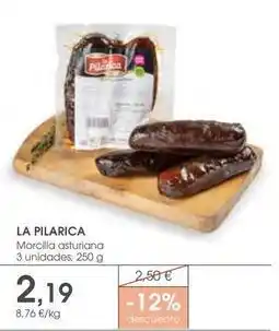 Supermercados Plaza Asturiana - morcilla oferta