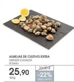 Supermercados Plaza Origen - almejas de cultivo extra oferta